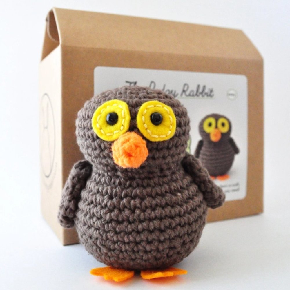 Brown Owl Crochet Kit - Picture 1 of 8
